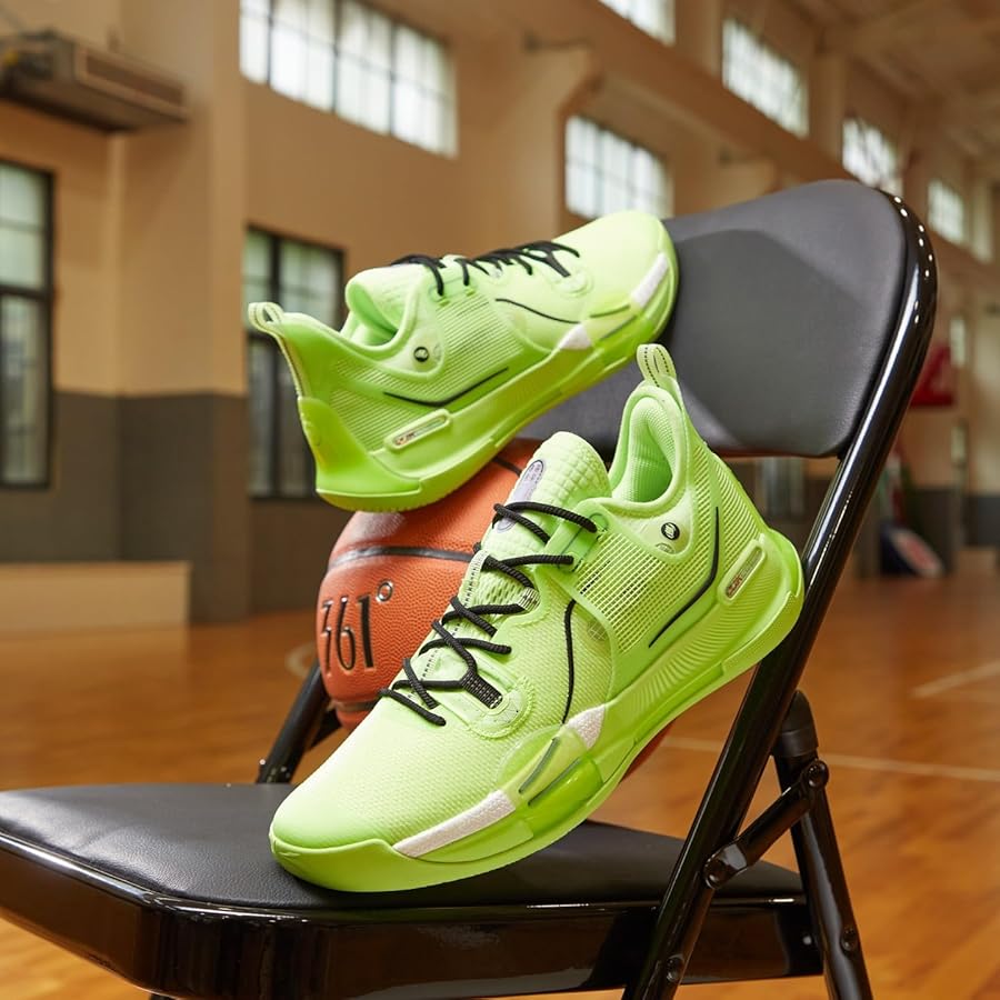 Amazon | [361°] Burning Force Iso (Green/Obsidian Black, 28.5 cm