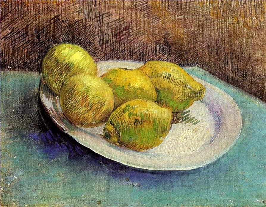 Amazon.com: Toperfect 18 Famous Paintings - Still Life with Lemons