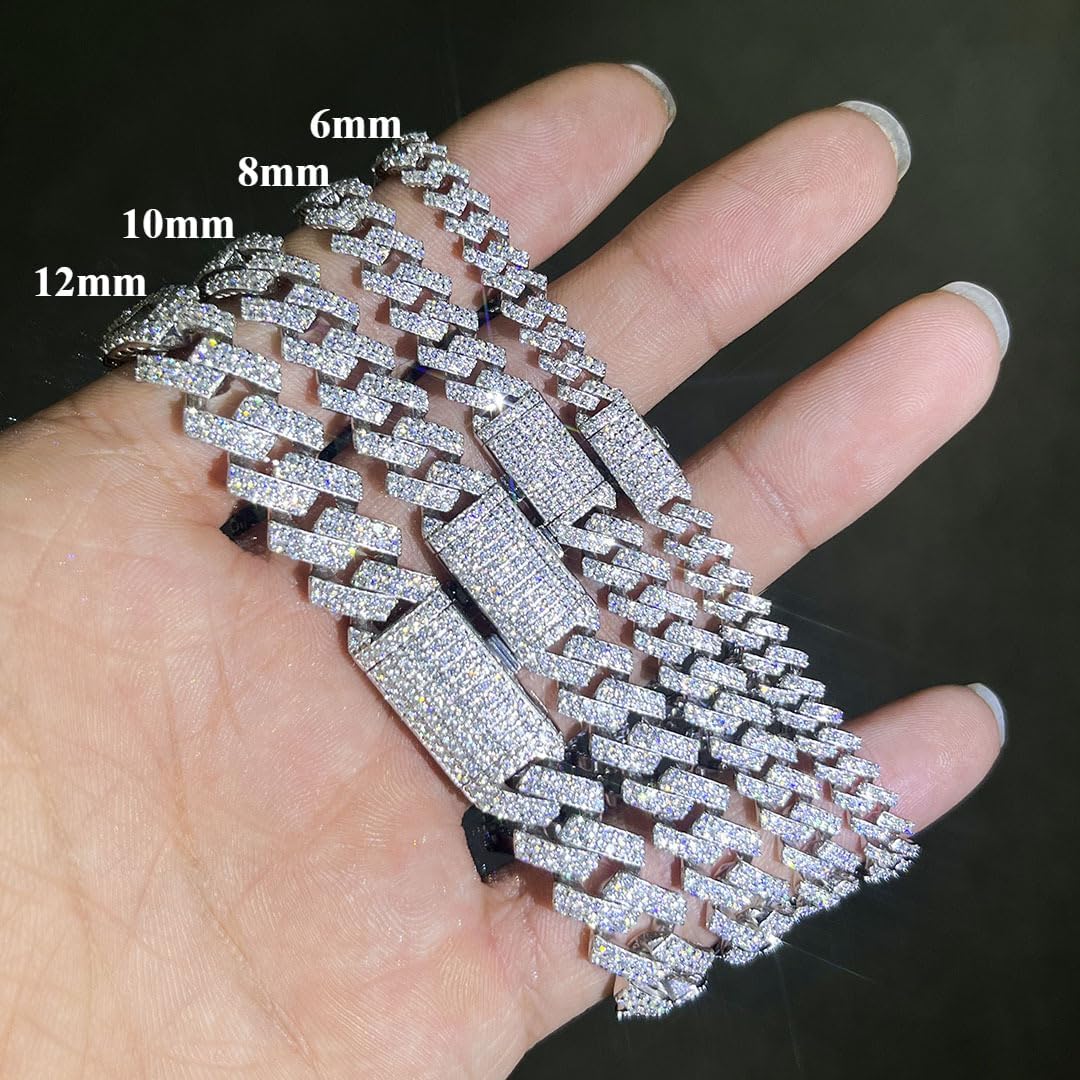 誰よりも輝け。12.5カラットの衝撃：モアサナイトブレスレット