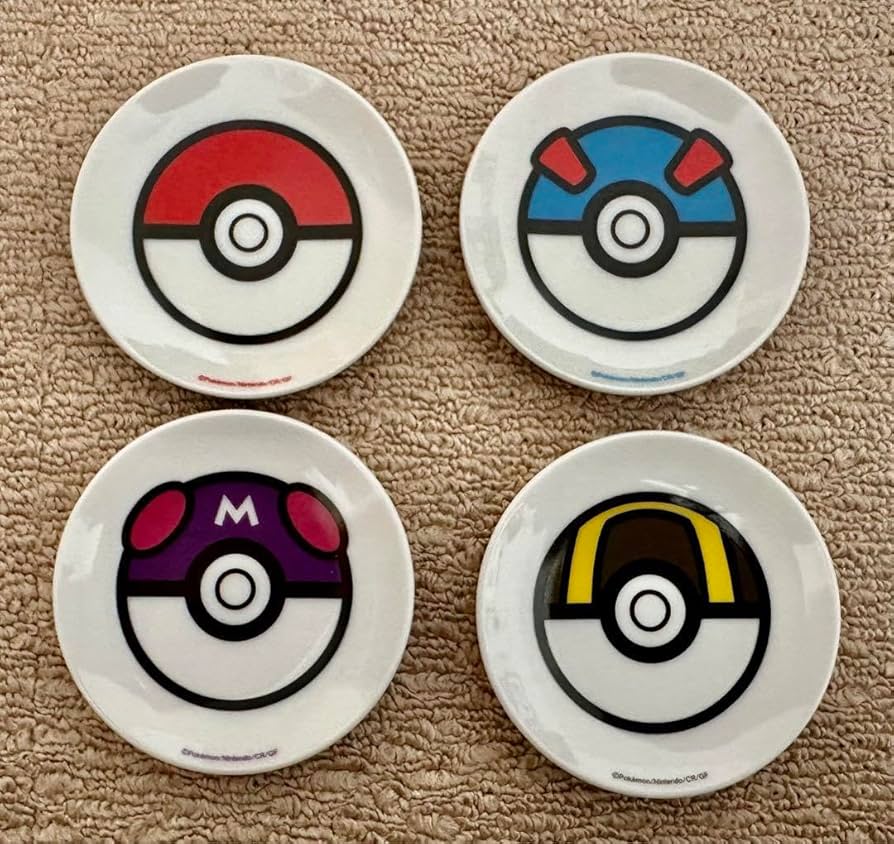 Amazon | モンスターボール豆皿セット スカーレットバイオレット