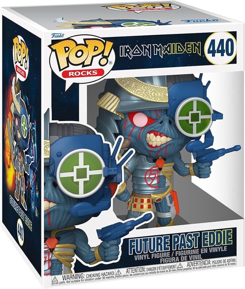 Amazon.com: Funko POP Super: Iron Maiden - Senjutsu Eddie - The