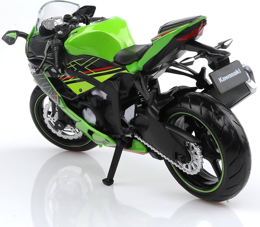 Amazon.com: TOKAXI 1/12 Scale Kawasaki Ninja Z6 Diecast Toy