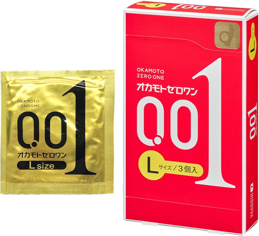 Amazon.co.jp: オカモトコンドームズ OKAMOTO ゼロワン 0.01ミリ L