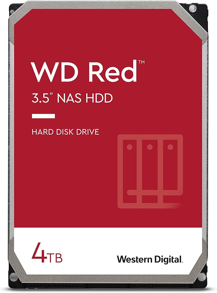 Amazon.com: Western Digital 4TB WD Red NAS Internal Hard Drive HDD
