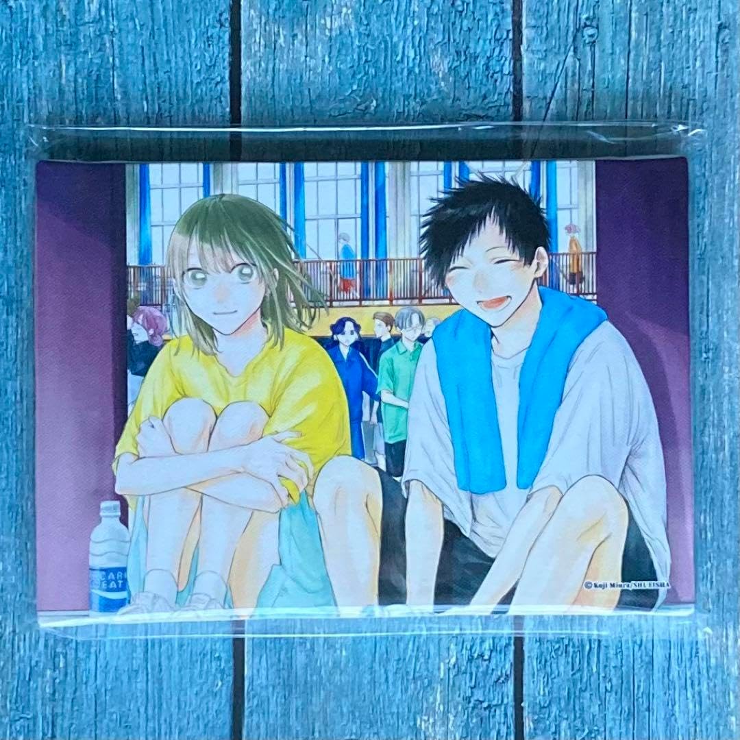 E*c様 アオのハコ展 額装高精細デジタルカラー 千夏と大喜 アオのハコ