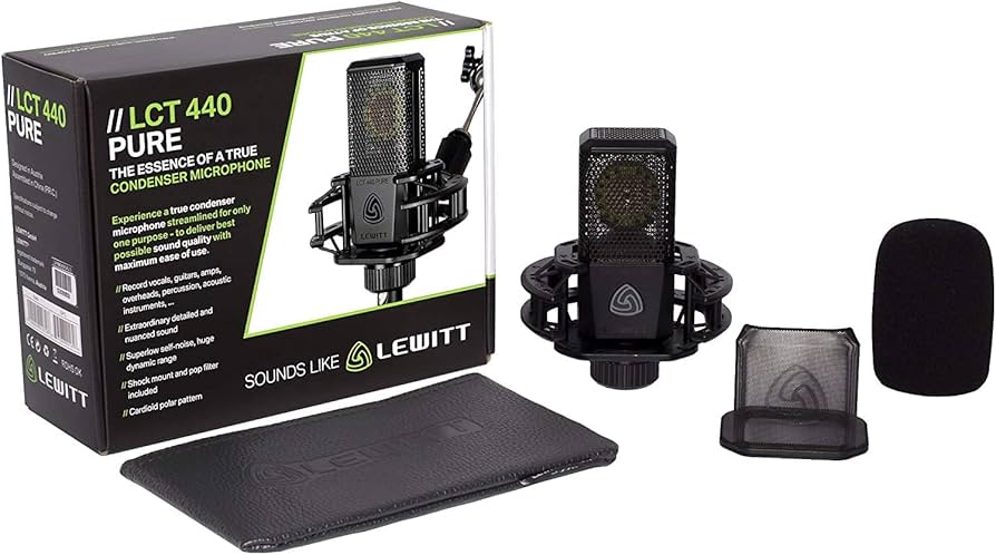 Amazon.co.jp: Lewitt LCT 440 PURE ラージダイアフラムコンデンサー