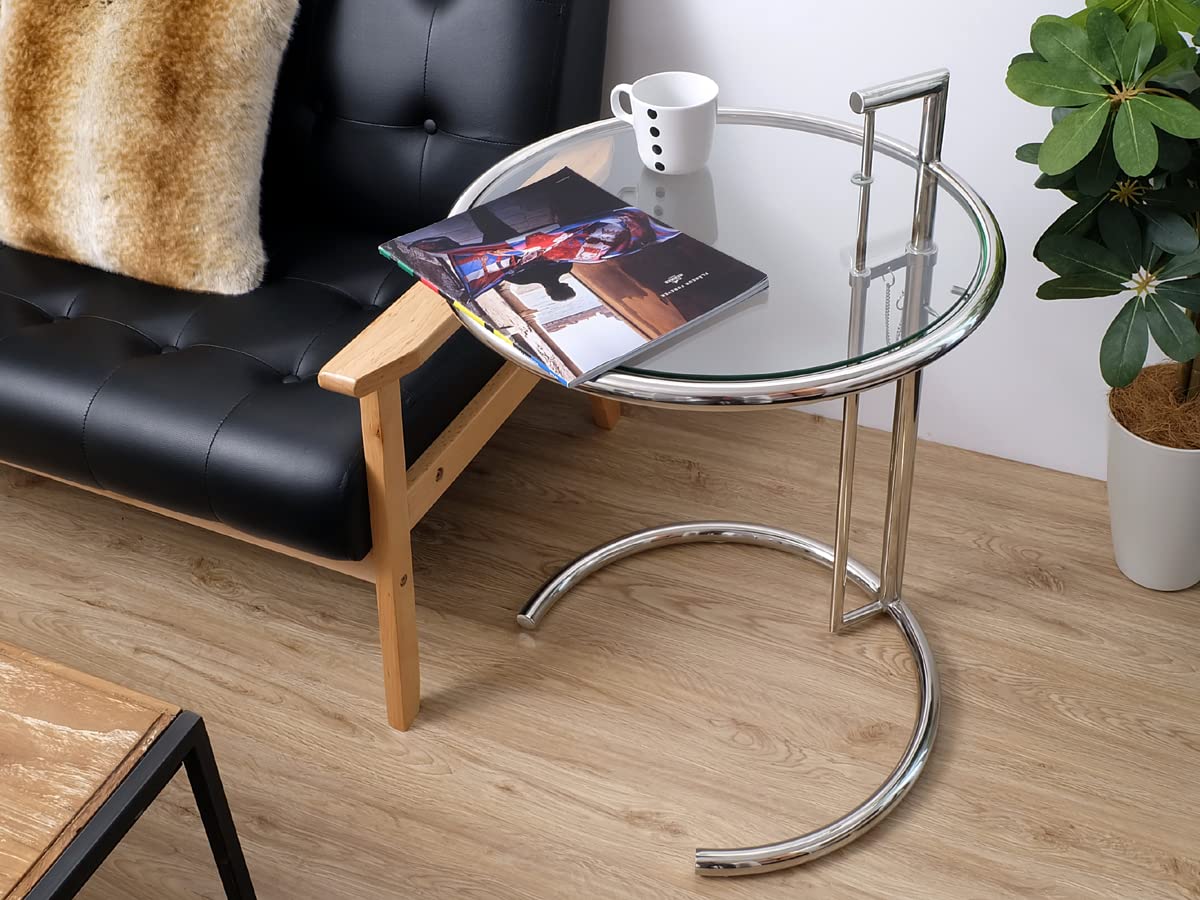 Amazon｜Eileen Gray アイリーングレイ アジャスタブルテーブル/サイド