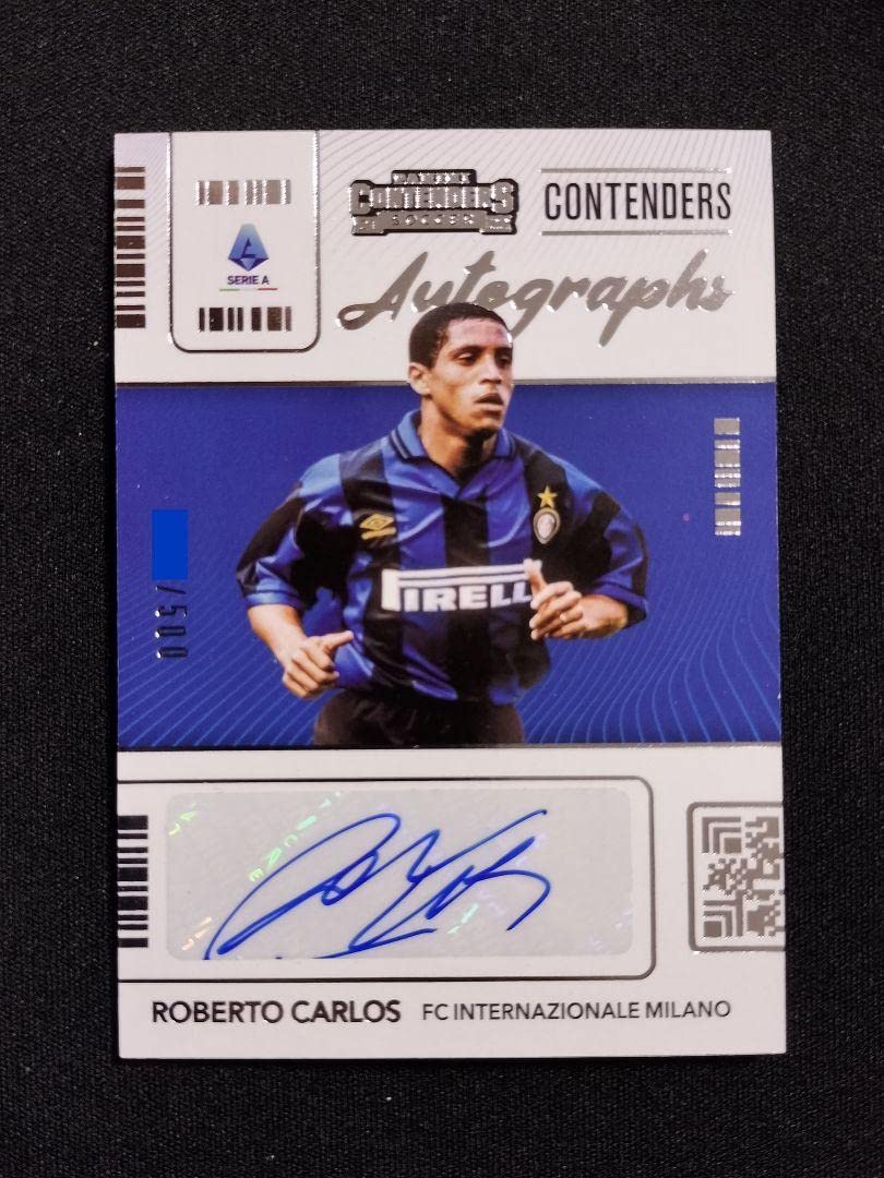 Amazon.co.jp: ロベルトカルロス 直筆サイン インテル Panini