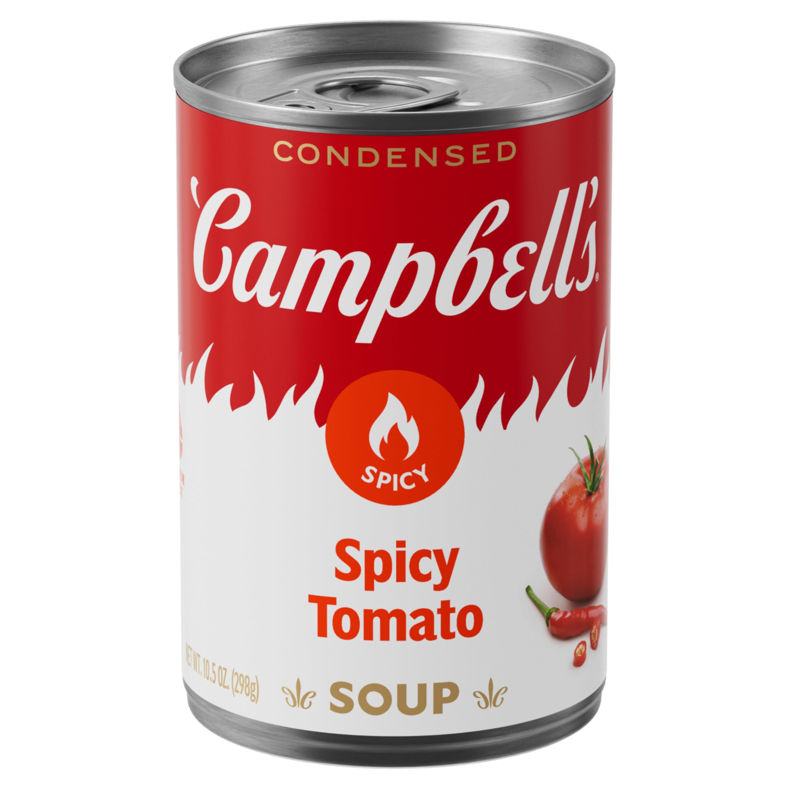 Amazon.com : Campbell's Condensed Spicy Tomato Soup, 10.5 oz Can