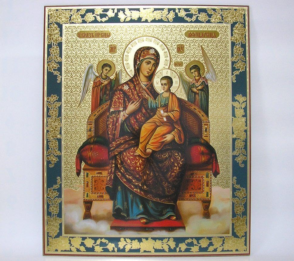 ☆メキシコのブリキに描かれたイコン ：幼子イエスを抱くサン・ホセ