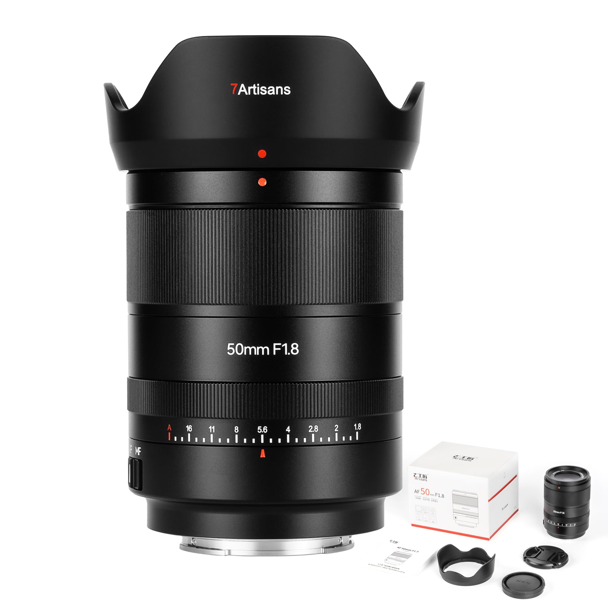 Amazon.com : 7artisans AF 50mm F1.8 Camera Lens for L Mount,Full