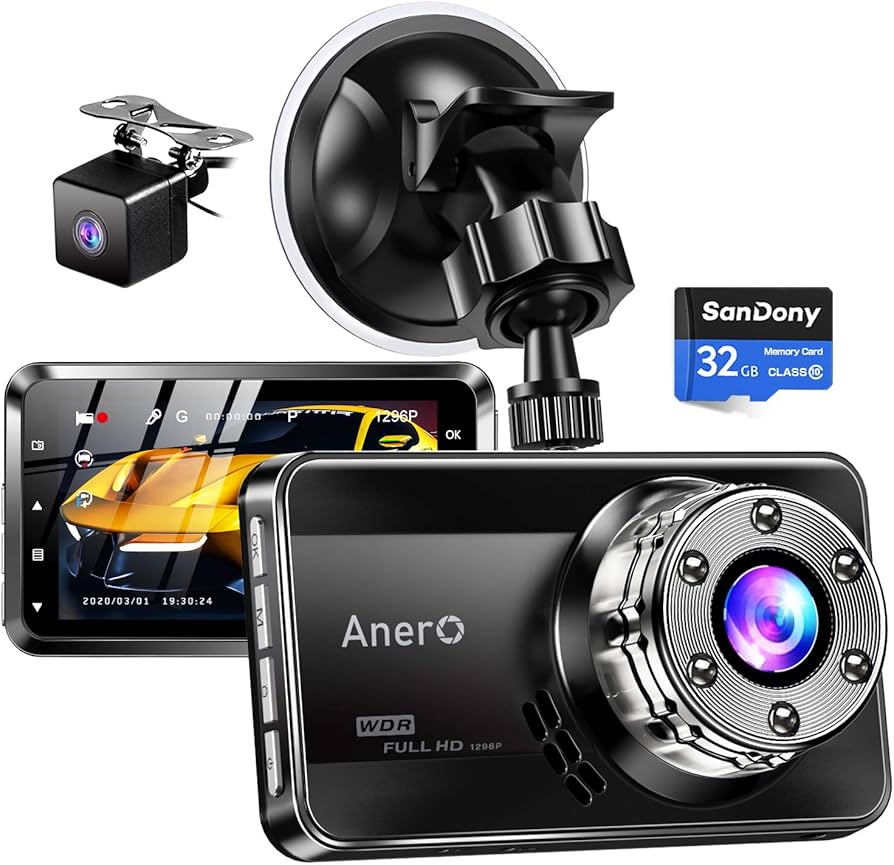 オンライン 使用済み APEMAN C860 ドライブレコーダー 前後カメラ SONY