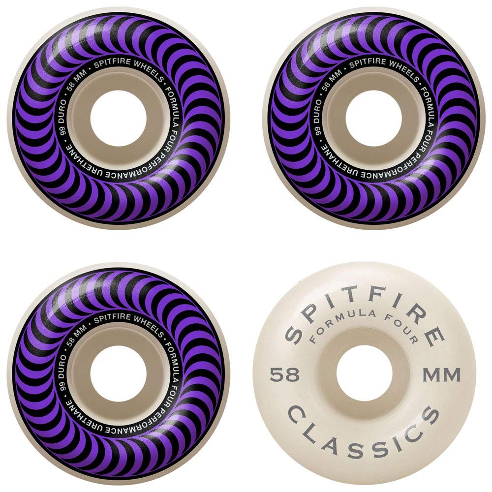 Amazon | Spitfire Wheels Formula Four Classic Swirl ホワイト