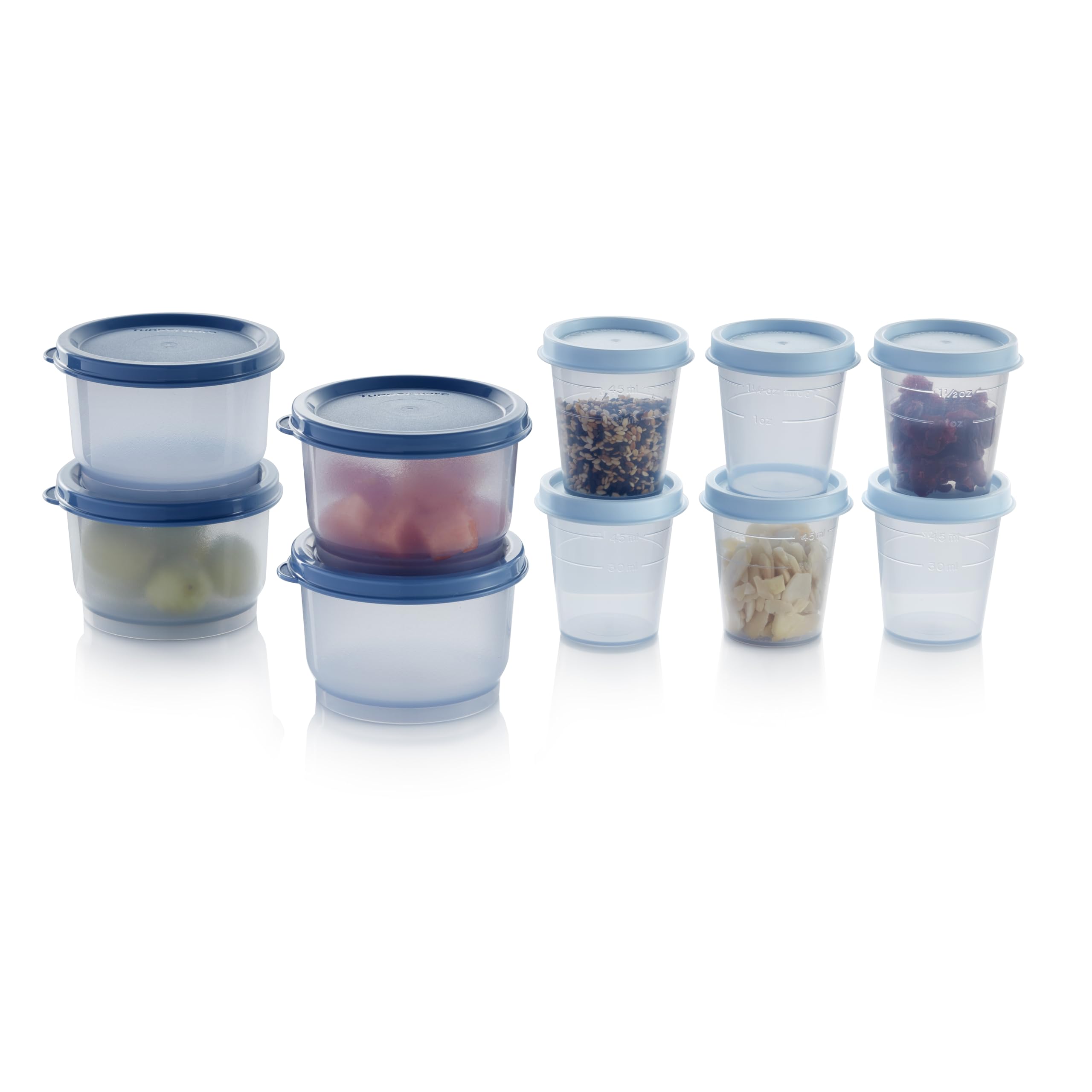 Amazon.com: Tupperware Super Snack 10 Container Food Storage Set
