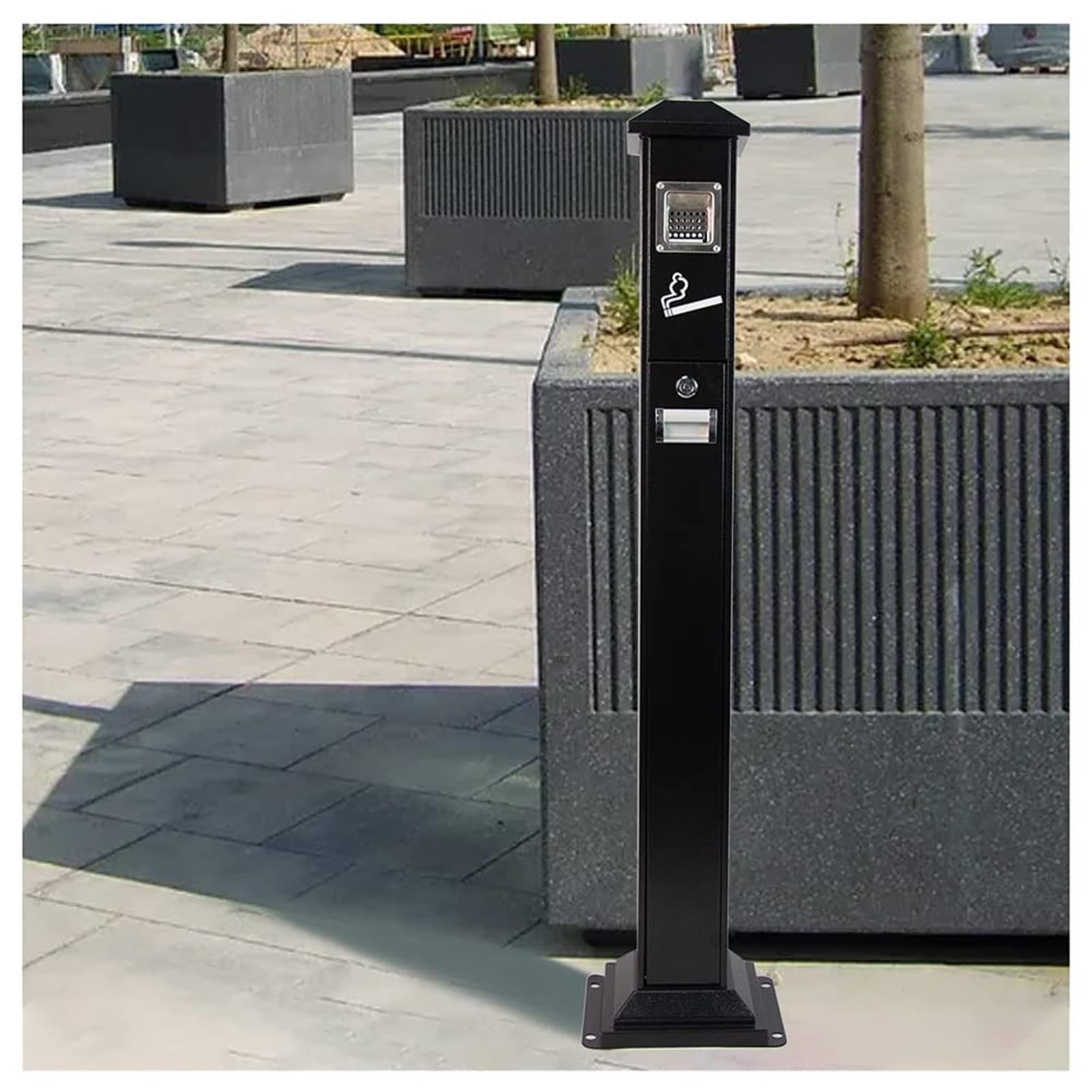 Amazon.co.jp: 灰皿スタンド - 業務用立ち灰皿 - 屋外灰皿床置き灰皿