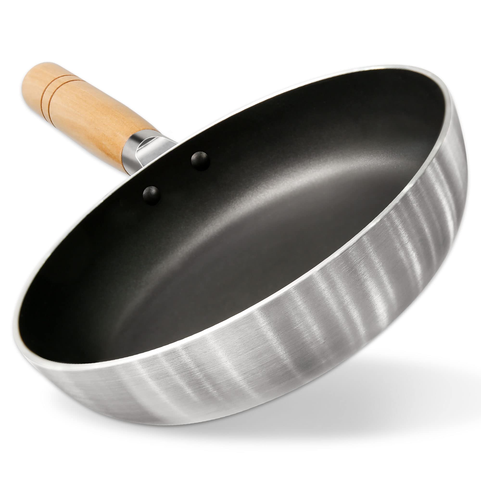 Amazon | フライパン 20cm ih フライパン IH・ガス火対応 厚底 アルミ