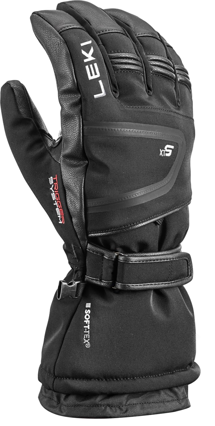 Amazon | Leki Detect 3Dグローブ 2024 ブラック 10 | レキ(LEKI