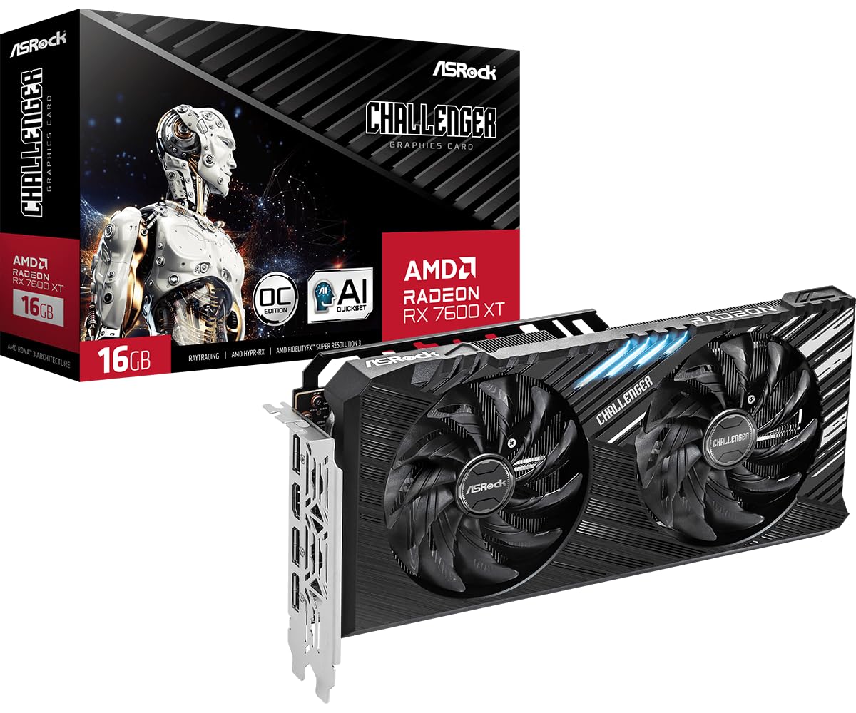Amazon | ASRock Radeon / RX7600XT 搭載 グラフィックボード GDDR6