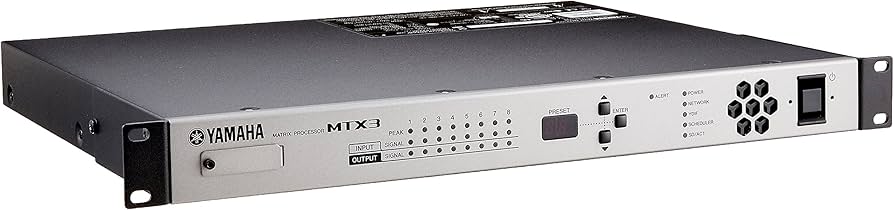 Amazon.co.jp: ヤマハ YAMAHA マトリクスプロセッサー MTX3 : 楽器