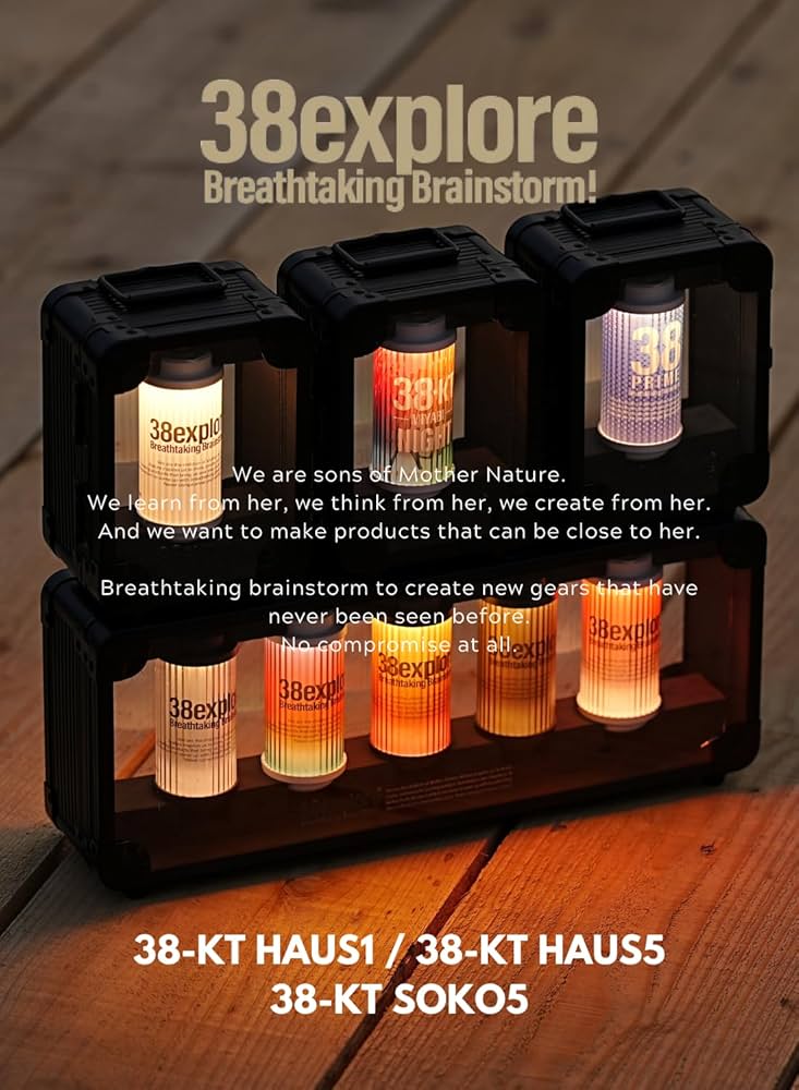 Amazon.co.jp: [38explore] 38-kT HAUS / 38-kT SOKO（38灯専用