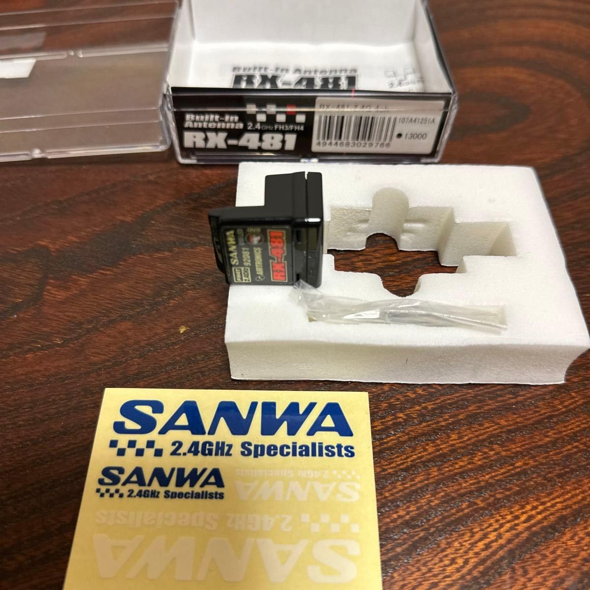 Amazon | サンワ 受信機 RX-481 2.4G 4ch 開封、 済み ほぼ | ラジコン