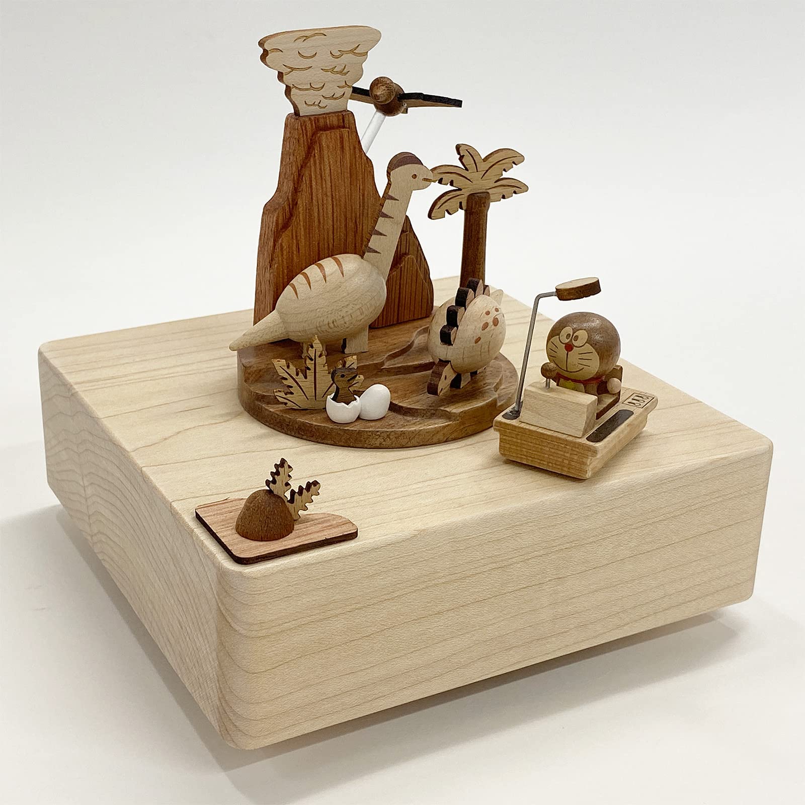 Amazon | サンリオ(SANRIO) 木製 オルゴール ドラえもん タイムマシン