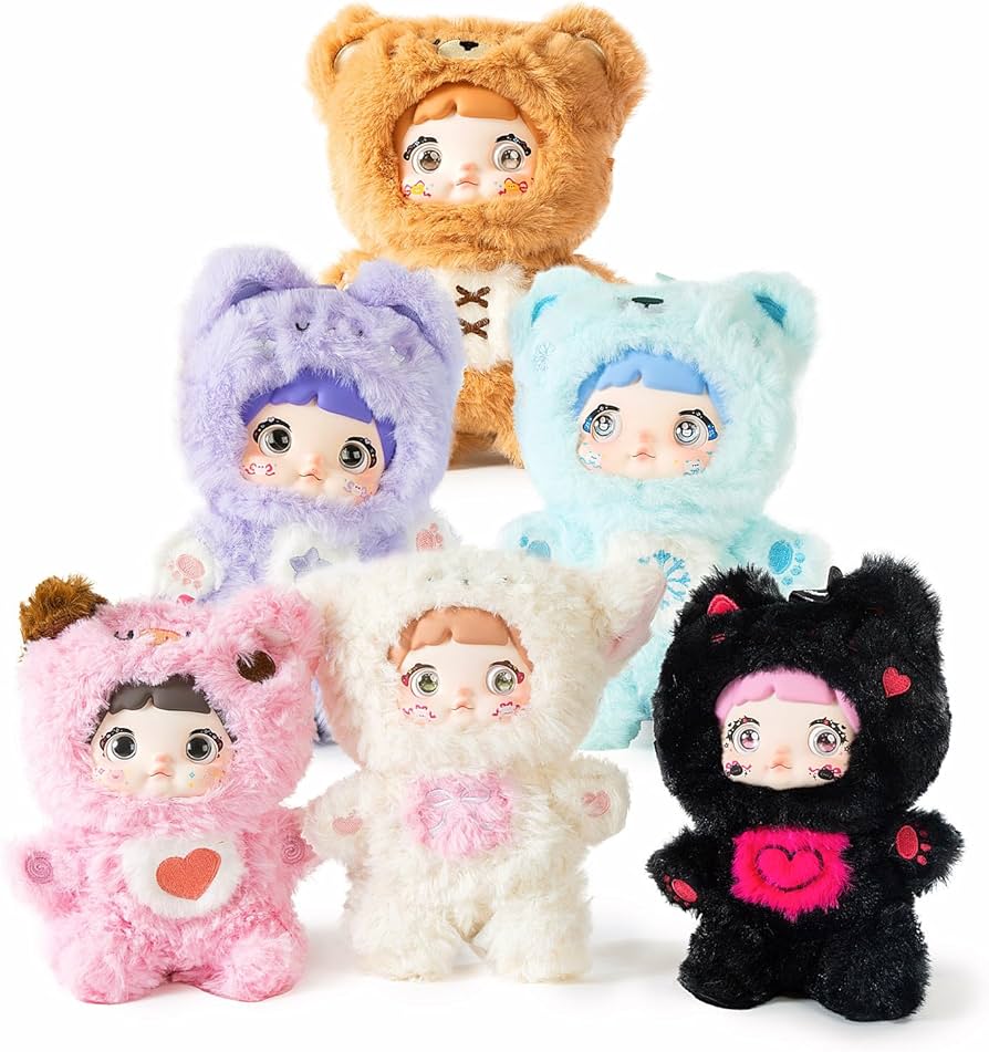 Amazon.com: Nommi Plush Blind Box， Plush Figure Toys 1PC (1 of 7