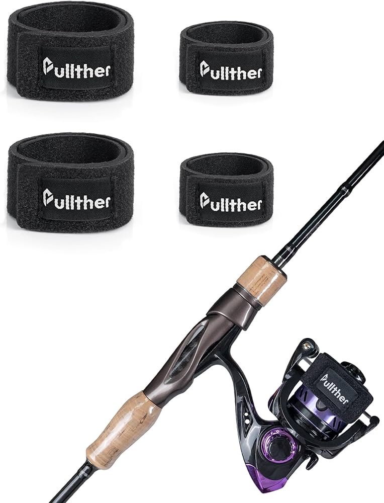 Amazon | Pullther スプールバンド ラインストッパー 釣り 保護ベルト