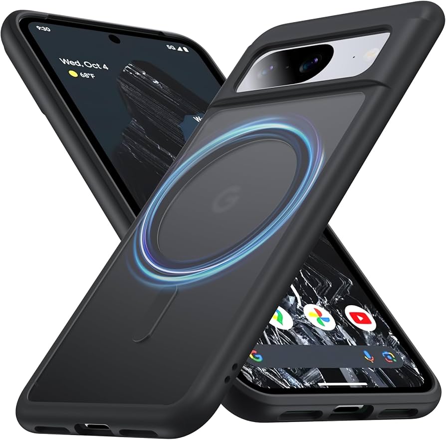 Amazon.co.jp: FNDMIL マグネット式 Google Pixel 8 ケース [MagSafe