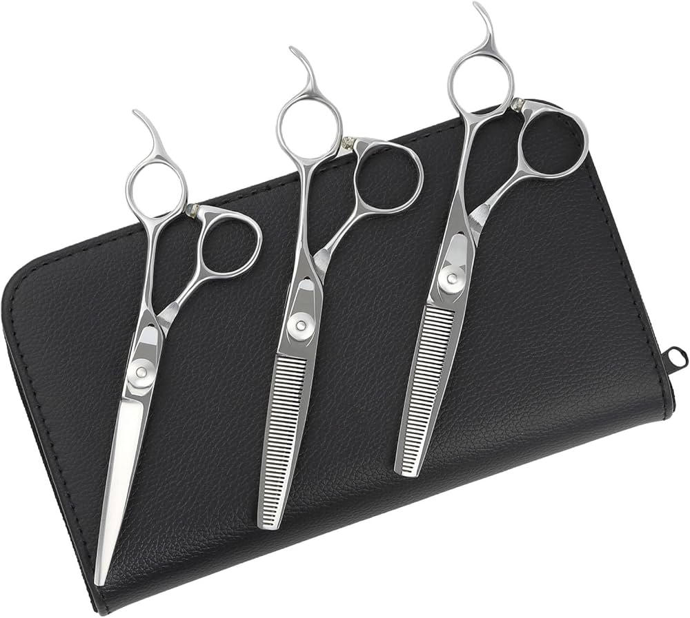 珍品特価！切れ味サクサク!20%セニングシザー 櫛刃2段 究極のセニング