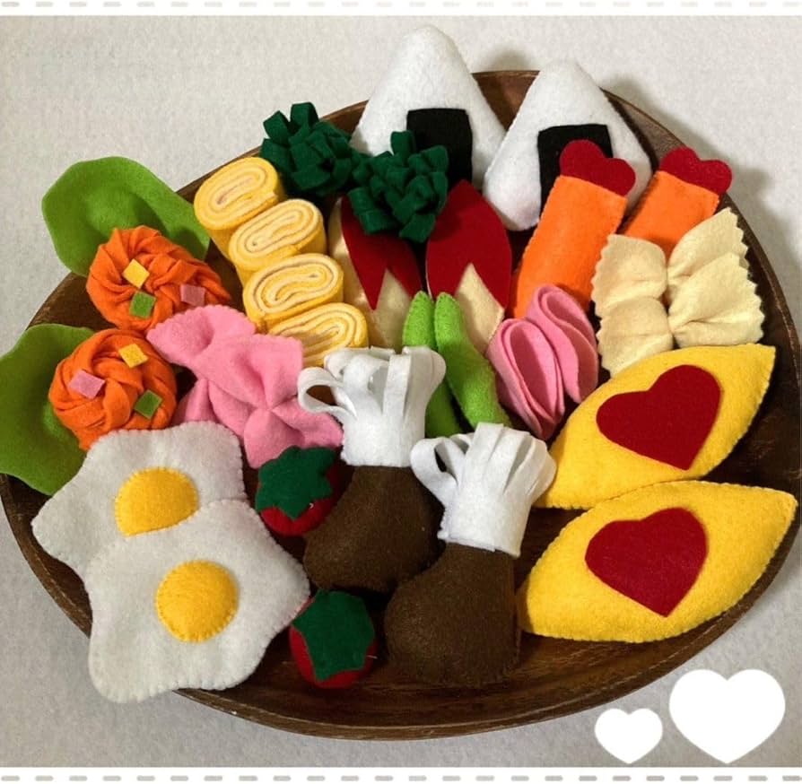 Amazon.co.jp: フェルト ハンド ド おままごと フェルトままごと