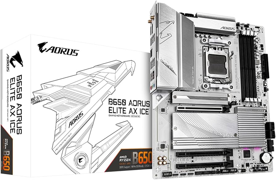 Amazon.com: GIGABYTE B650 AORUS Elite AX ICE (AM5/ LGA 1718/ AMD