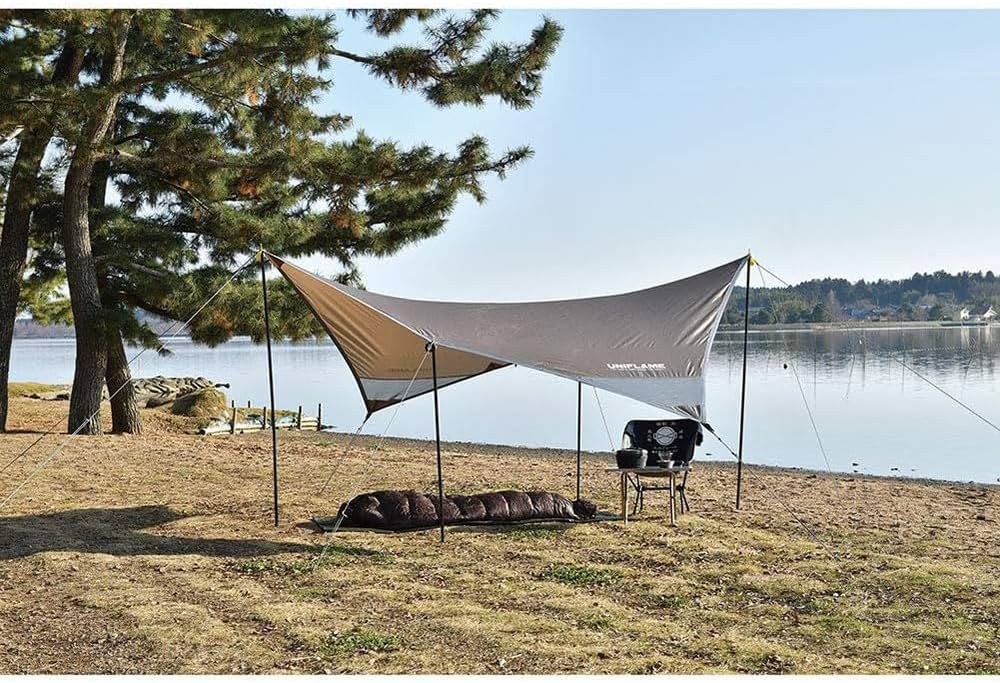 Amazon | ユニフレーム(UNIFLAME) REVOタープ solo TAN 682050