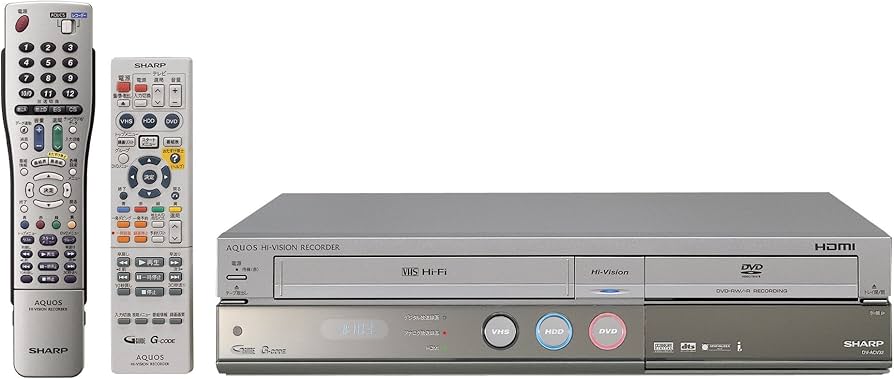 Amazon | シャープ 250GB ビデオ一体型DVDレコーダー DV-ACV32 | DVD