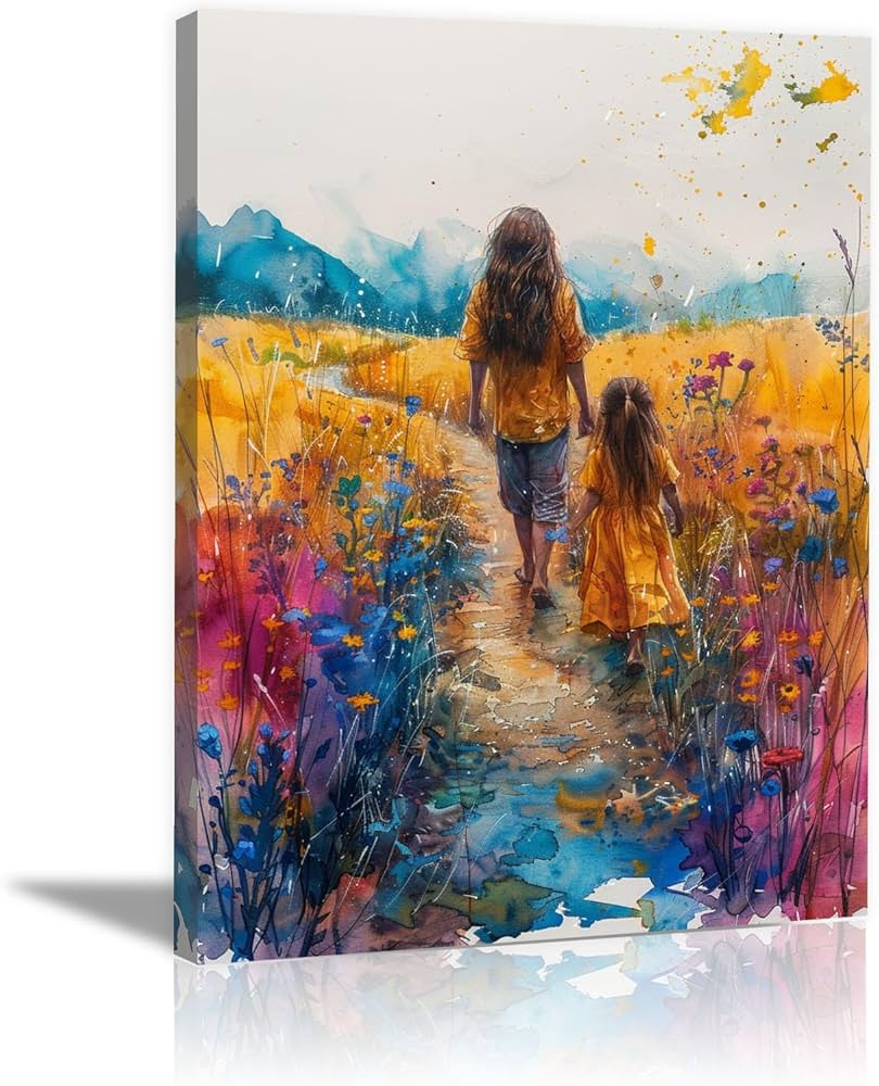 Amazon.co.jp: ZFXFHDR(へ楽ーツ) 水彩キャンバス 水彩画の風景