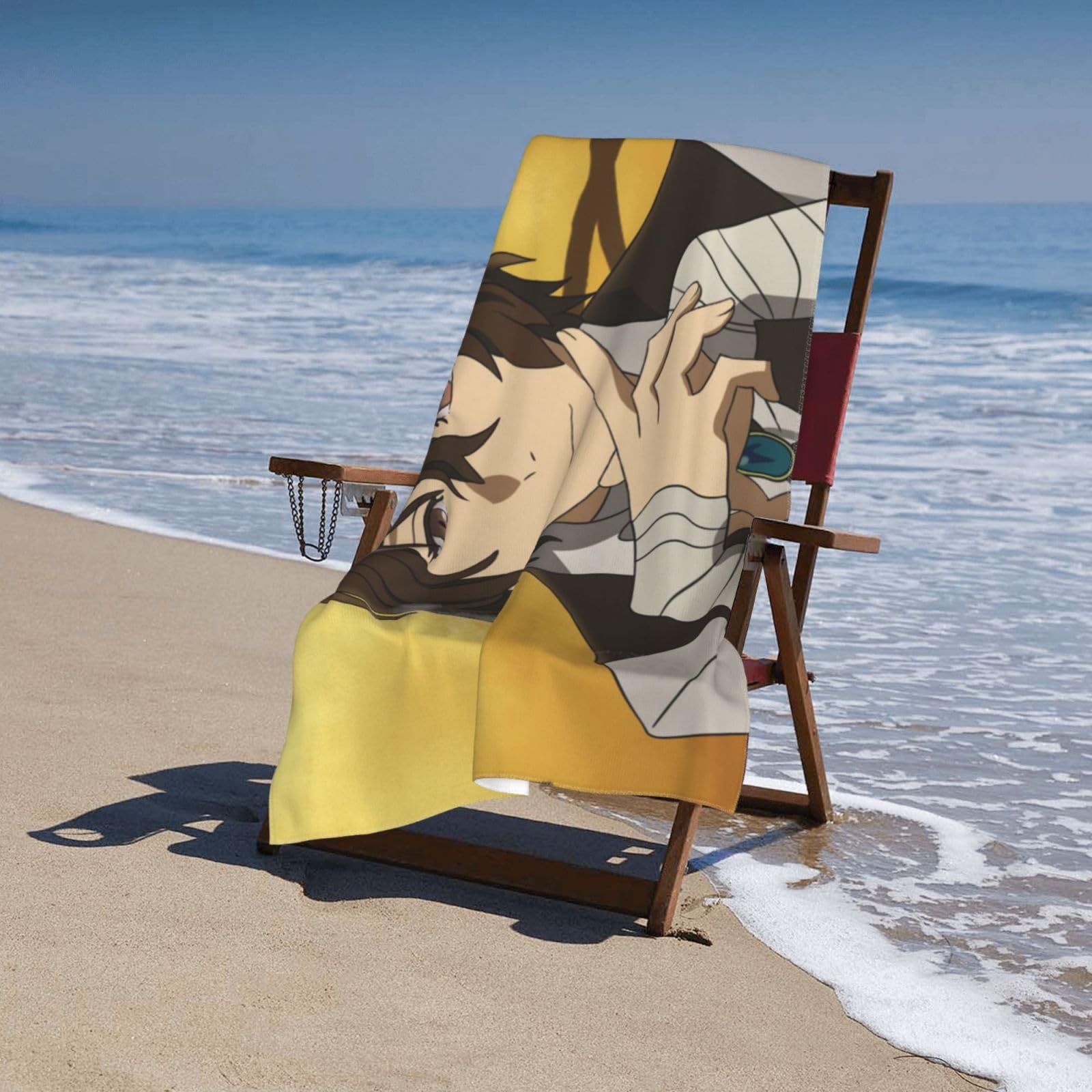 Amazon｜文豪ストレイドッグス 太宰治（だざいおさむ） バスタオル