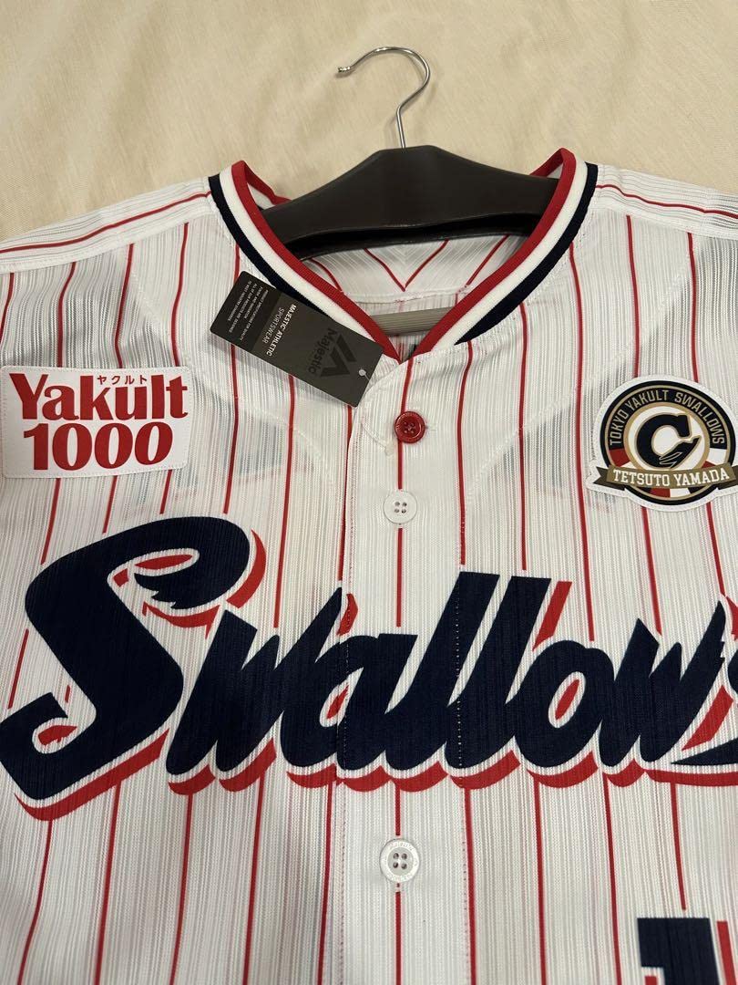 2021セリーグ優勝記念ユニフォーム 山田哲人 東京ヤクルトスワローズ