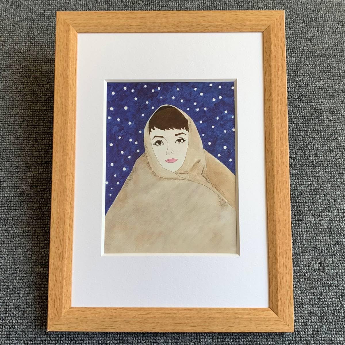 Amazon.co.jp: □和田誠『映画 戦争と平和』B5サイズ 額入り 貴重