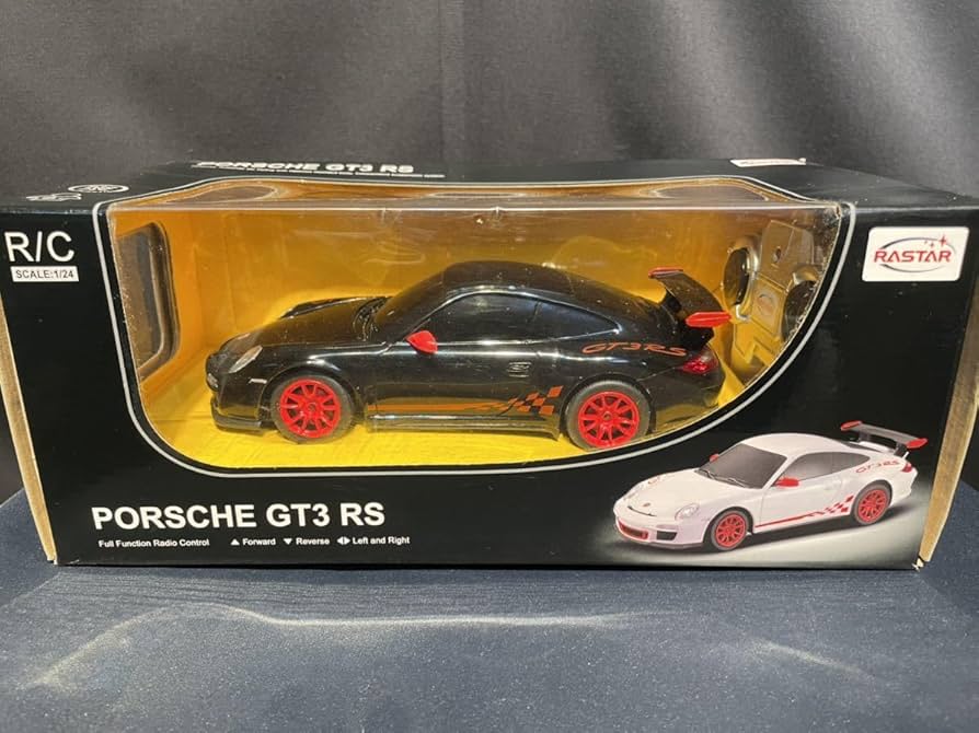 Amazon.co.jp: 1/24 RCカー ポルシェ911 GT3 RS ブラック 27MHz DK