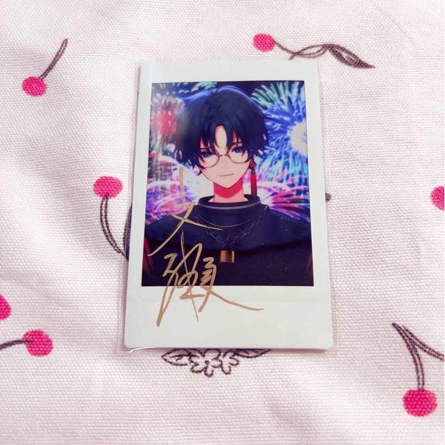 Amazon.co.jp: 文瀬 Vtuber 直筆サイン チェキ : おもちゃ