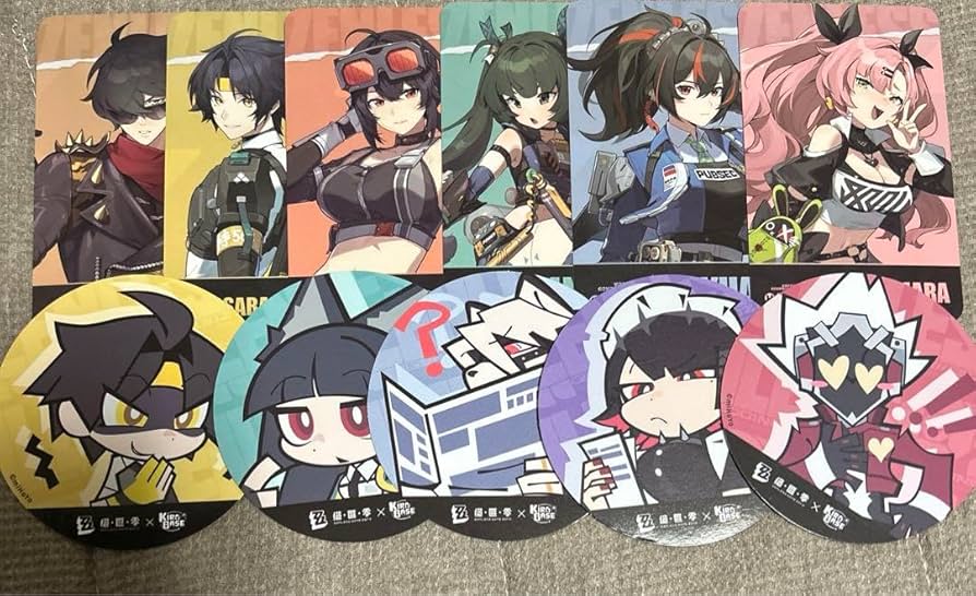 ゼンゼロ ゼンレスゾーンゼロ KIRABASE 台湾 カフェ ライト カード