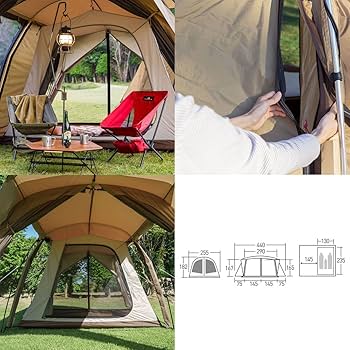 Amazon.co.jp: ogawa(オガワ) キャンプ アウトドア トンネル型テント