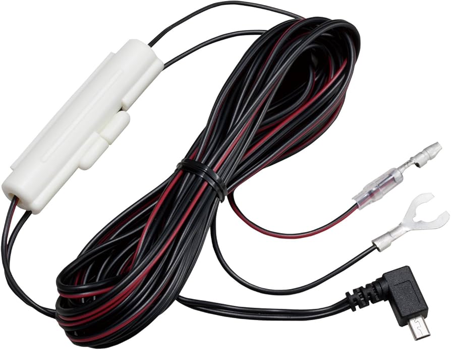 セルスタードライブレコーダー ミラー型レーダー探知機 配線一式付き