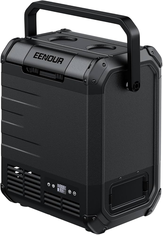 Amazon.co.jp: EENOUR 車載冷蔵庫 D10 10L -20℃～10℃ バッテリー内蔵