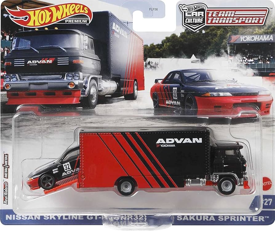 Amazon.com: Hot Wheels Nissan Skyline GT R Sakura Sprinter, Team