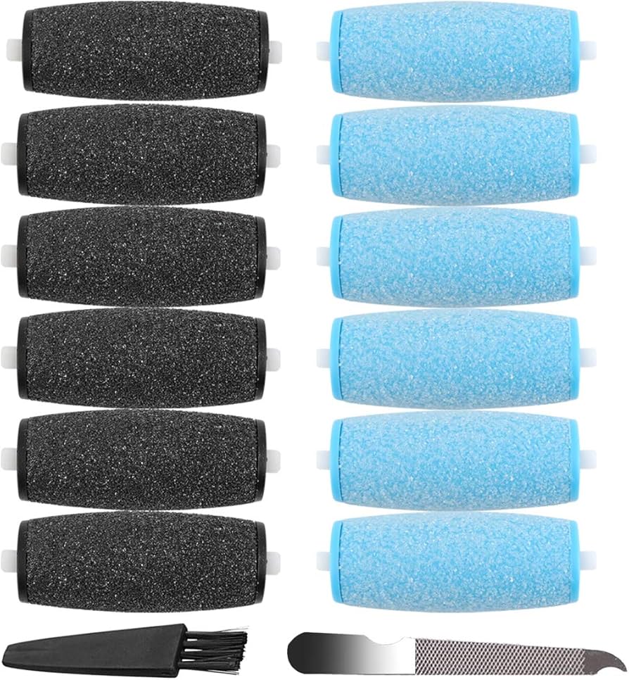 Amazon.co.jp: Amope Pedi 交換用ローラー 12個パック 電子