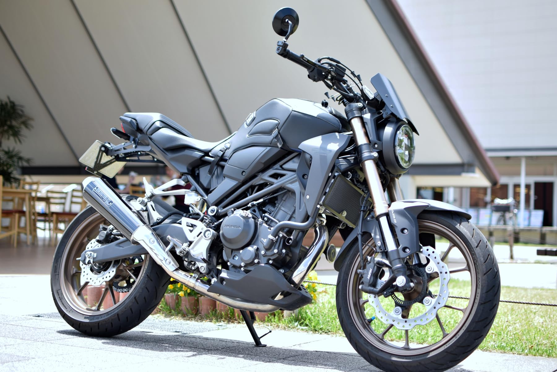 Amazon | バグスター(BAGSTER) タンクカバー マットグレー CB300