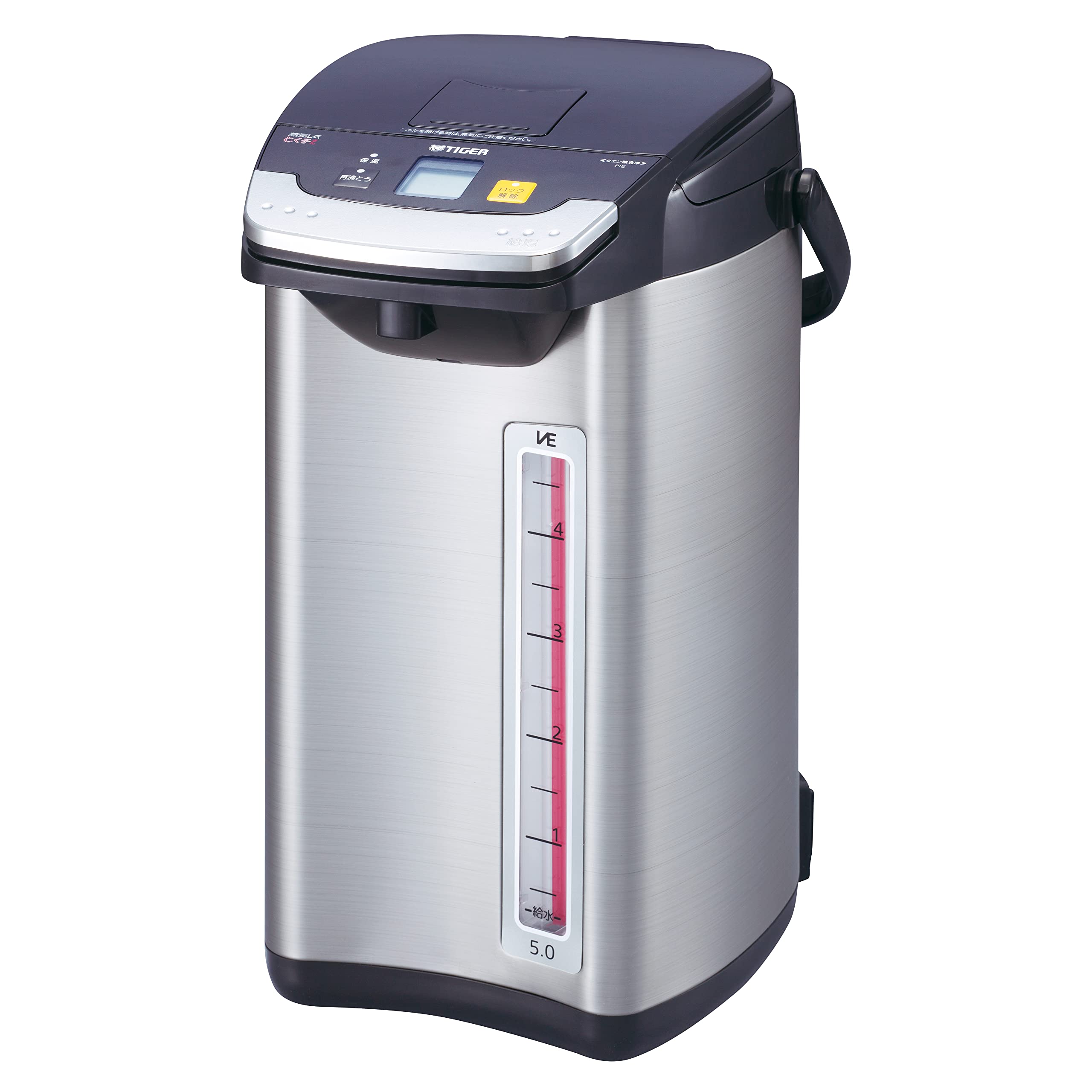 Amazon | タイガー魔法瓶(TIGER) 電気ポット 蒸気レス 節電VE保温 ま