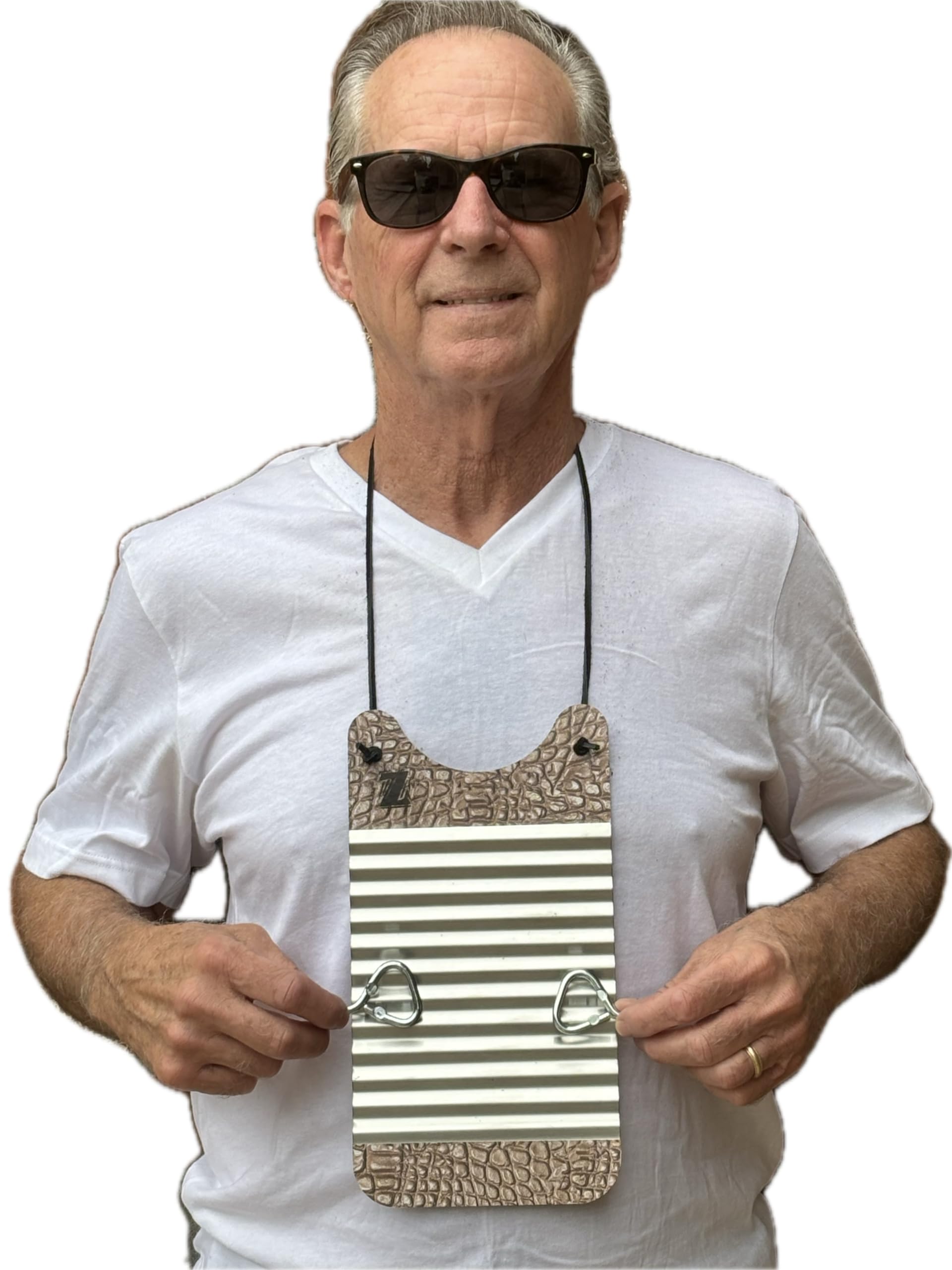 Amazon.com: Mini Handmade Gator Zydeco Washboard Rubboard