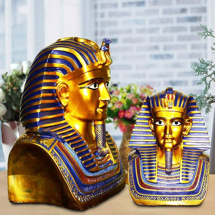 Amazon.co.jp: 古代エジプトエジプトのファラオの置物風水装飾